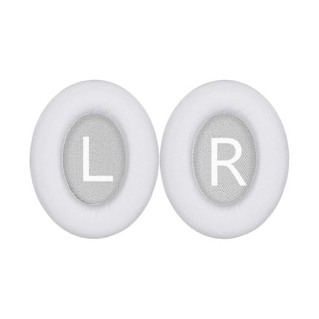 Perne de Schimb pentru Bose 700, NC700, Spumă cu memorie + piele PU, Alb, 1 pereche