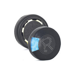 Perne de Schimb pentru Jabra Evolve 75, 75+, UC, MS, Spumă cu memorie + piele PU, Negru, Gel Răcoritor, 1 pereche