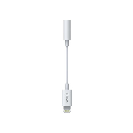 Adaptor Smart 3,5mm Jack / Lightning, alb, Devia