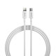 Cablu Lightning / USB-C Smart, PD 27W, 2m, alb, Devia