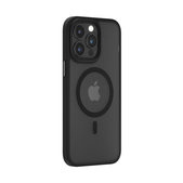 Husă Pino cu MagSafe pentru iPhone 15 Plus, negru, Devia