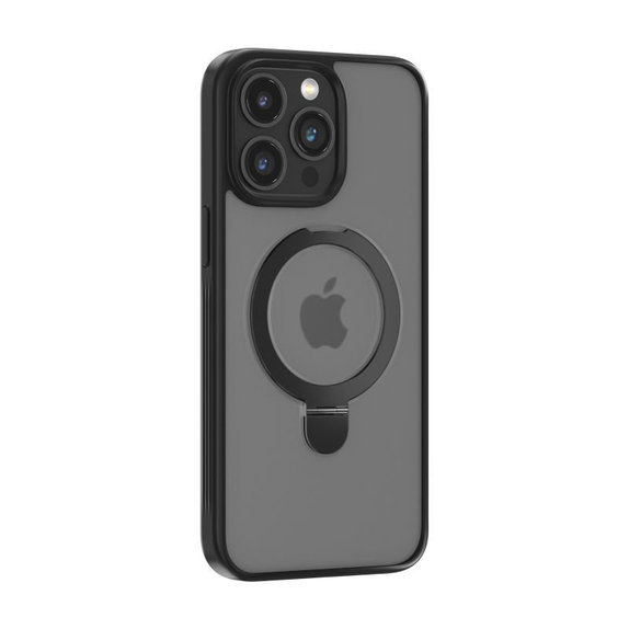 Husă Delight cu MagSafe pentru iPhone 15 Pro Max, negru, Devia