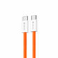 Cablu USB-C / USB-C Smart, PD 60W, 1m, portocaliu, Devia
