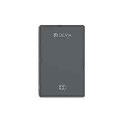 PowerBank MagSafe Extreme Speed Mini cu display, PD 20W, 10000mAh, Space Grey, Devia