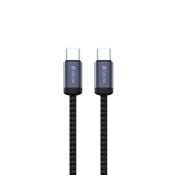 Cablu USB-C / USB-C Gracious, PD 60W, 2m, negru, Devia