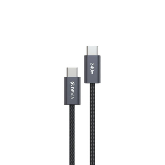 Cablu USB-C / USB-C Extreme Speed, PD 240W, 2m, negru, Devia