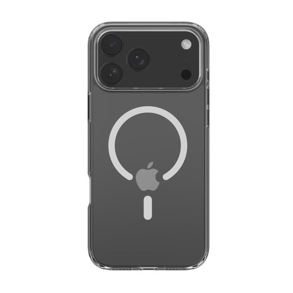 Husă Clear cu MagSafe pentru iPhone 17 Pro Max, transparentă, Devia