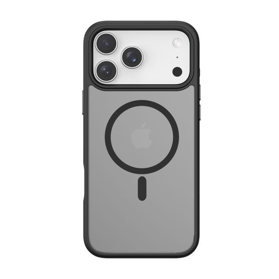 Husă Pino cu MagSafe pentru iPhone 17 Pro, negru, Devia