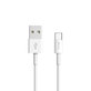 Cablu USB / USB-C Smart, 2.1A, 1m, alb, Devia
