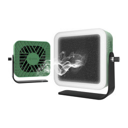 Extractor de fum și ventilator de răcire cu iluminare LED, 2UUL DA98