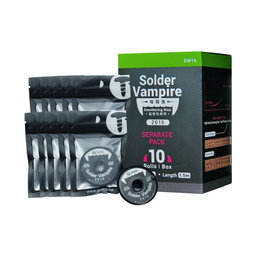 Tresă absorbantă cositor, Solder Vampire, 2UUL DW16, ambalată individual, 10 role/cutie