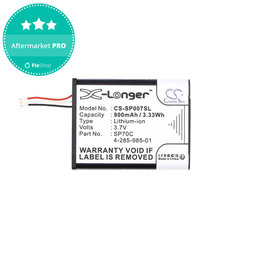 Baterie pentru Sony PSP E1000, E1002, E1004, E1008, 900mAh, Li-Ion, 3.7V, SP70C, HQ