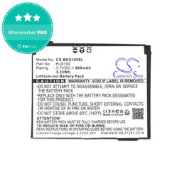 Baterie pentru Becker HJS 100, HJS100, Li-Ion, 3.7V, 900mAh, HQ