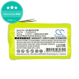 Baterie pentru Makita 6722D, 6723DW, 2000mAh, Ni-MH, 4.8V, TL00000012, HQ