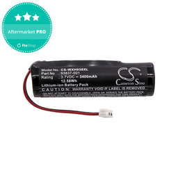 Baterie pentru WAHL Beretto Black Stealth, Chrome, 3400mAh, Li-Ion, 3.7V, 93837-001, HQ