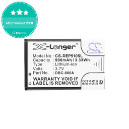 Baterie pentru Doro 1360, 900mAh, Li-ion, 3.7V, DBC-800A, HQ