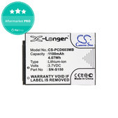 Baterie pentru Philips SCD 603, 1100mAh, Li-ion, 3.7V, SN-S150, HQ