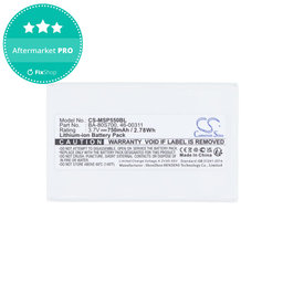 Baterie pentru Cipherlab 8300-L, Metrologic MK5502, 750mAh, Li-Ion, 3.7V, BA-80S700, HQ