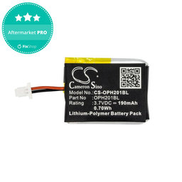 Baterie pentru Opticon OPN-2000, 190mAh, Li-Pol, 3.7V, OPH201BL, HQ