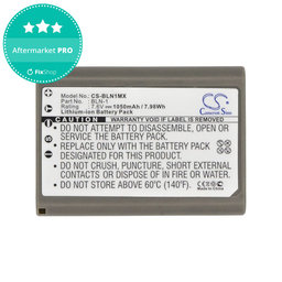 Baterie pentru Olympus E-M5, 1050mAh, Li-Ion, 7.6V, BLN-1, HQ