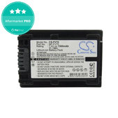 Baterie pentru Sony DCR-DVD, HC, SR, HDR-CX, HC, PJ, XR, NEX-VG, 1500mAh, Li-Ion, 7.4V, NP-FV70, HQ