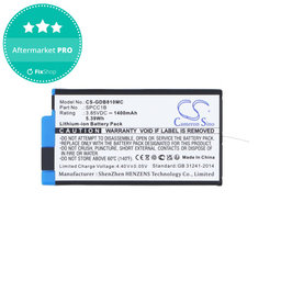 Baterie pentru GoPro Max, Max 360, Acbat-001, 1400mAh, Li-Ion, 3.85V, SPCC1B, HQ