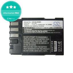 Baterie pentru Pentax 645d, K-5, 1250mAh, Li-Ion, 7.4V, D-LI90, HQ