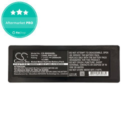 Baterie pentru Scanreco 590, 592, 2000mAh, Ni-MH, 7.2V, RSC7220, HQ
