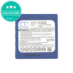 Baterie pentru HBC Fub3a, 700mAh, Ni-MH, 6V, AF-FUB03M, HQ