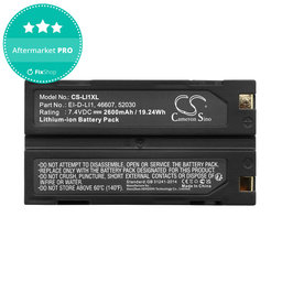 Baterie pentru BCI Capnocheck II Capnograph, 2600mAh, Li-Ion, 7.4V, MCR1821J/1-H, HQ