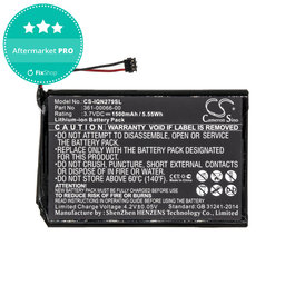 Baterie pentru Garmin Nüvi 2757, 1500mAh, Li-Ion, 3.7V, 361-00066-00, HQ