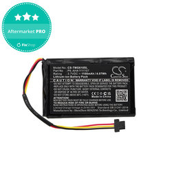 Baterie pentru TomTom Go 610, 1100mAh, Li-Ion, 3.7V, LAHA1111107, HQ