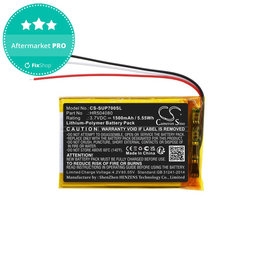 Baterie pentru Navitel Ms700, Serioux Upq700, 1500mAh, Li-Pol, 3.7V, HR504080, HQ