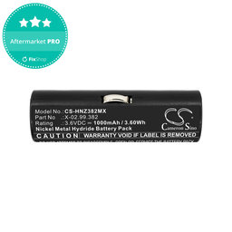 Baterie pentru Heine Ophthalmoscope Beta 200, 1000mAh, Ni-MH, 3.6V, X-02.99.382, HQ