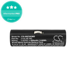 Baterie pentru Heine Beta Handles, Heine Ophthalmoscope Beta 200, 850mAh, Ni-MH, 3.6V, X-02.99.382, BATT/110904-A1, HQ