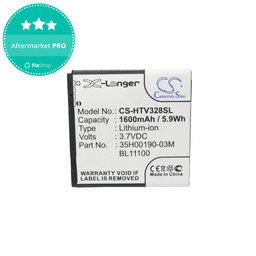 Baterie pentru HTC Desire X, Desire V, 1600mAh, Li-Ion, 3.7V, 35H00190-03M, HQ