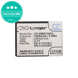 Baterie pentru Samsung i9100, Galaxy S II, 1600mAh, Li-Ion, 3.7V, EB-F1A2GBU, HQ