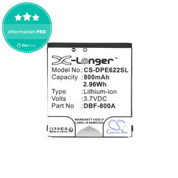 Baterie pentru Doro PhoneEasy 2314, 2315, 1360, 520, 800mAh, Li-Ion, 3.7V, DBF-800A, HQ