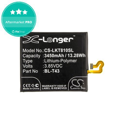 Baterie pentru LG G8S ThinQ, ThinQ Global, 3450mAh, Li-Pol, 3.85V, BL-T43, HQ