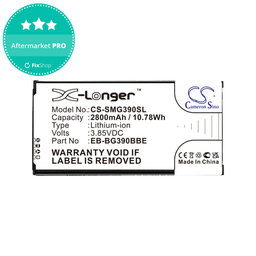 Baterie pentru Samsung Galaxy Xcover 4, 4S, 2800mAh, Li-Ion, 3.85V, EB-BG390BBE, HQ
