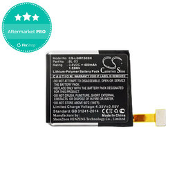 Baterie pentru LG W150, LG Watch Urbane, 400mAh, Li-Pol, 3.8V, BL-S3, HQ
