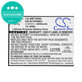 Baterie pentru Samsung Galaxy Tab Active 2 8.0, 4050mAh, Li-Pol, 3.8V, EB-BT365BBU, HQ