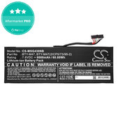 Baterie pentru MSI GS40, GS43, MS14, 8000mAh, Li-Ion, 7.6V, BTY-M47, HQ