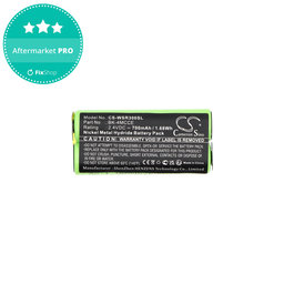 Baterie pentru Waterpik 900 Sonic Toothbrush, Sensonic Plus Sr-3000, 700mAh, Ni-MH, 2.4V, BK-4MCCE, HQ