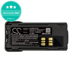 Baterie pentru Motorola DP2600, 4000, 4600, 4800, XPR3000, XPR3300, 3350mAh, Li-Ion, 7.4V, PMNN4409, HQ