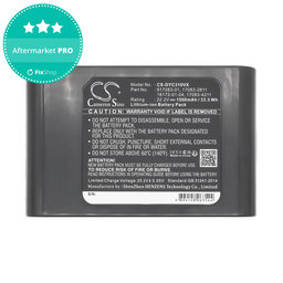 Baterie pentru Dyson DC31, DC34, DC35, DC44, 1500mAh, Li-Ion, 22.2V, 17083-2811, HQ