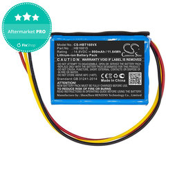 Baterie pentru Hobot 168, 188, 198, 268, 288, 298, 368, 388, 800mAh, Li-Ion, 14.8V, HB16815, HQ