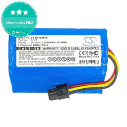 Baterie pentru Fomt R620c, Haier T322, J300s, Liectroux DH860, TCL S15, Tomefon, 2600mAh, Li-Ion, 14.8V, GH28, HQ
