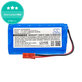 Baterie pentru Electropan ilife V5, V5s, 2600mAh, Li-Ion, 11.1V, ICP 186500-22F-M-3S1P-S, HQ