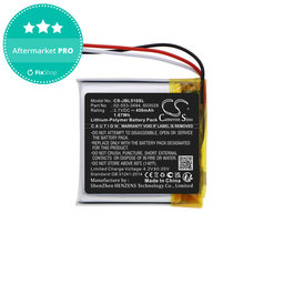 Baterie pentru JBL Tune 510BT, 450mAh, Li-Pol, 3.7V, 02-553-3494, HQ